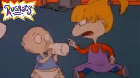 rugrats slumber party|rugrats spike sleep on the end of bed garage.